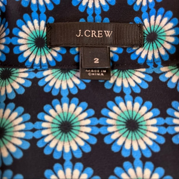 J. Crew Lightweight Pajama Style Button Up Shirt - Picture 3 of 9